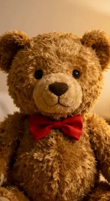 Your stuffie, telling a bedtime story