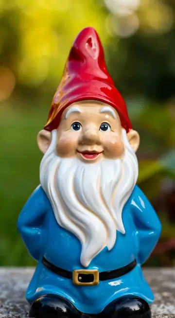 Your gnome, tells a joke